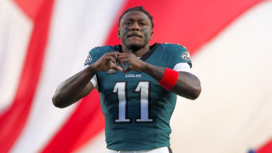 Eagles Kick Off Voluntary Offseason Workouts Without A.J. Brown