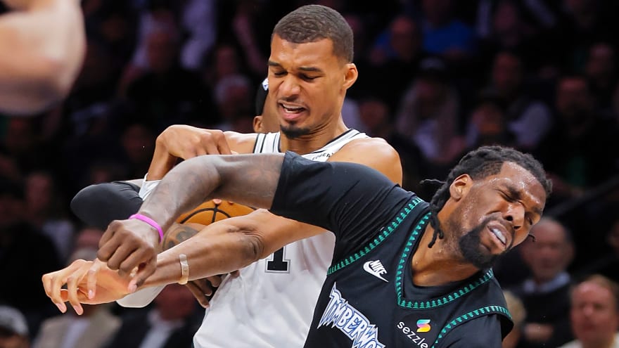 Spurs' Victor Wembanyama ejected from Game 4 for flagrant elbow