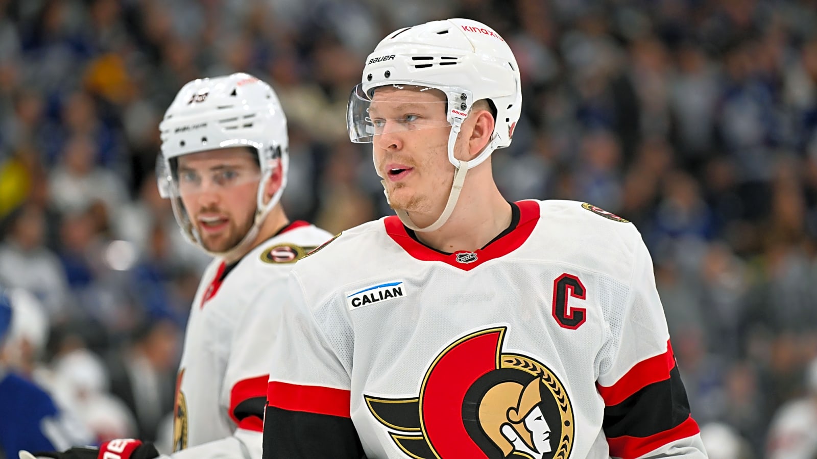 Senators’ Drake Batherson out two weeks with upper-body injury