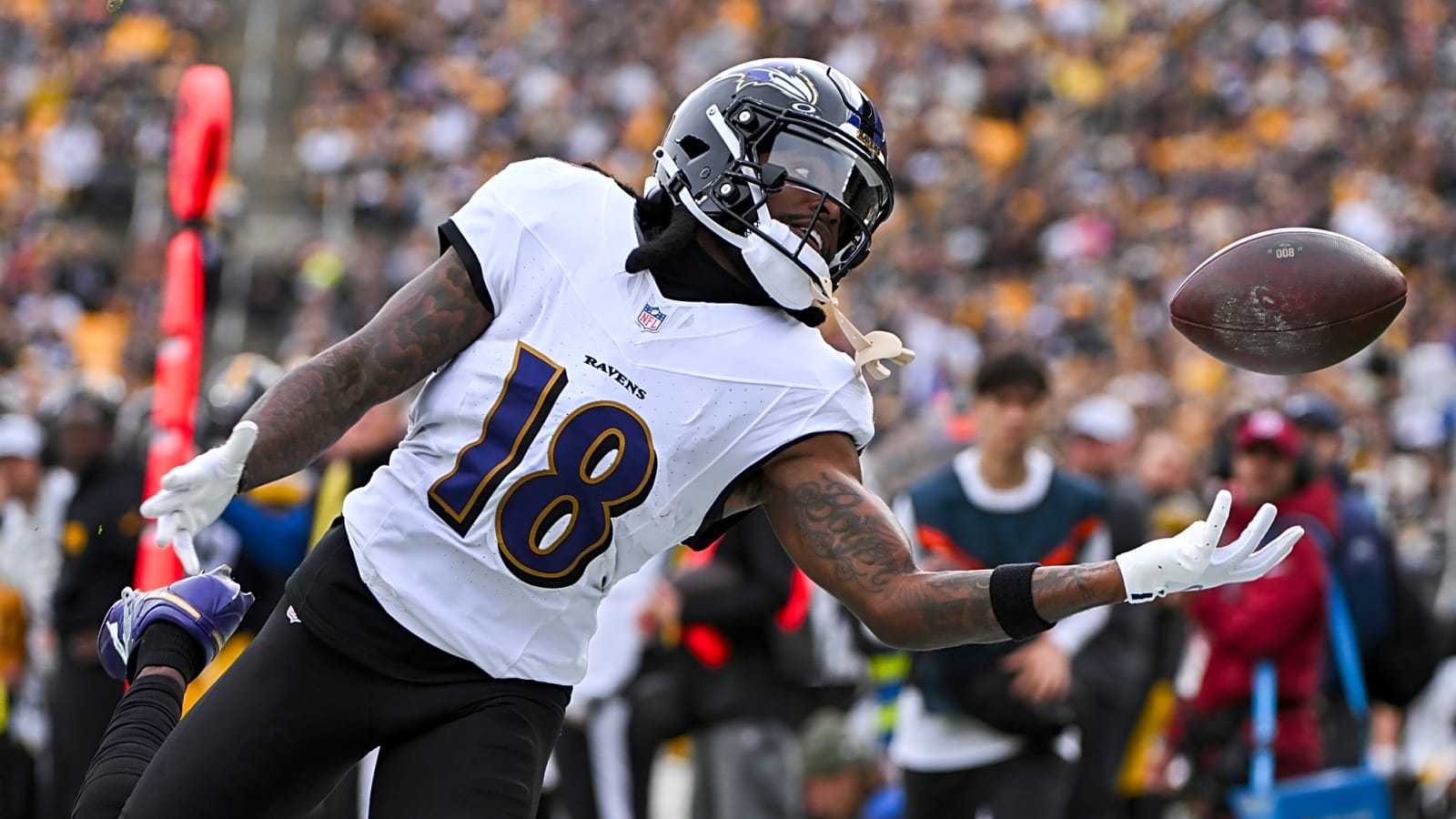 Diontae Johnson details what led to his suspension from Ravens