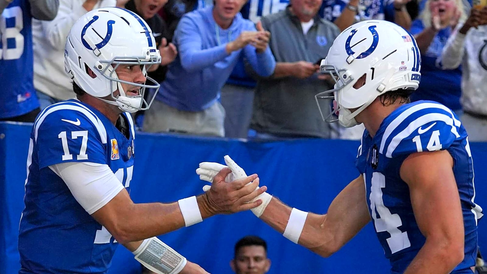 Colts' Alec Pierce seems confident about Daniel Jones' future