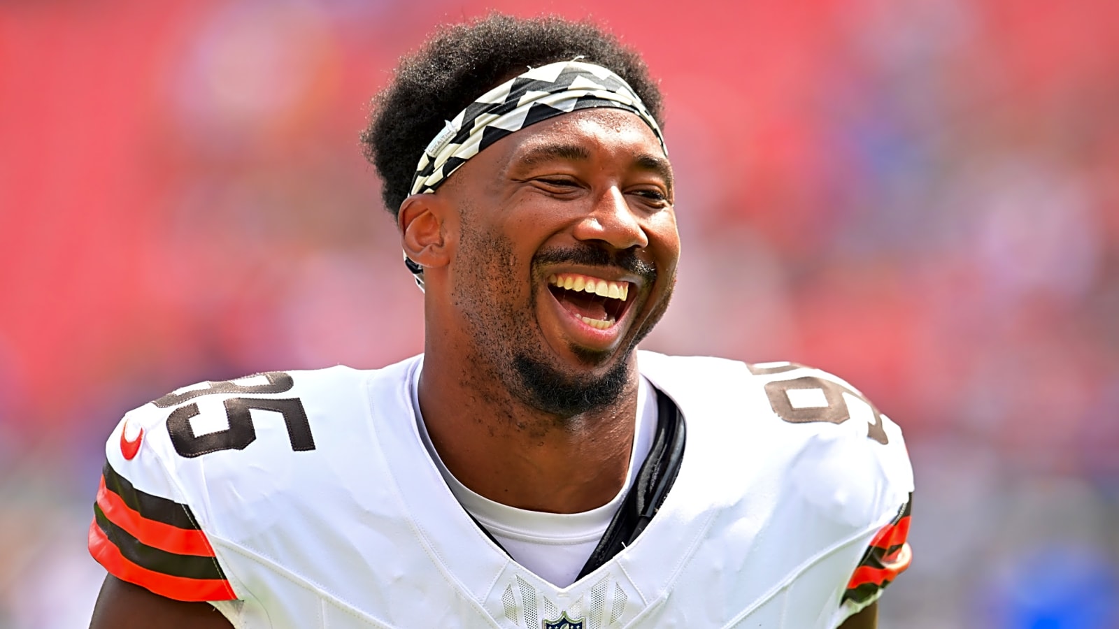 Browns&#39; Myles Garrett Reveals Surprising Future Career Aspirations to CBS Sports&#39; Rachel Nichols