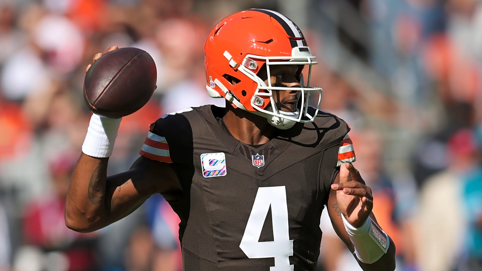 Browns' Deshaun Watson takes next step in injury recovery