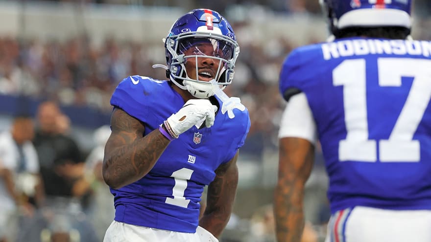 Giants WR Malik Nabers active for Week 1, set for ACL return