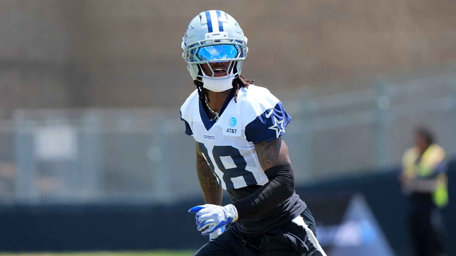 CeeDee Lamb just got run over by NFL official on the sideline during Cowboys&#39; preseason opener, and it was completely unnecessary