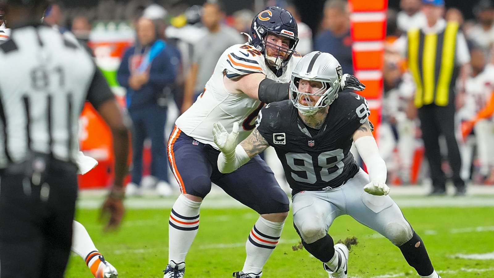 Caleb Williams Admits Raiders’ Maxx Crosby Is the Best Player He Has Ever Played Against in NFL