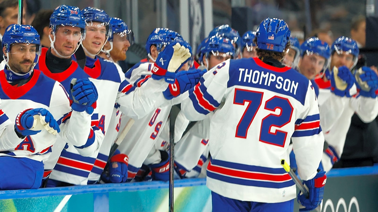 Team USA’s Tage Thompson Leaves Game For Precautionary Reasons