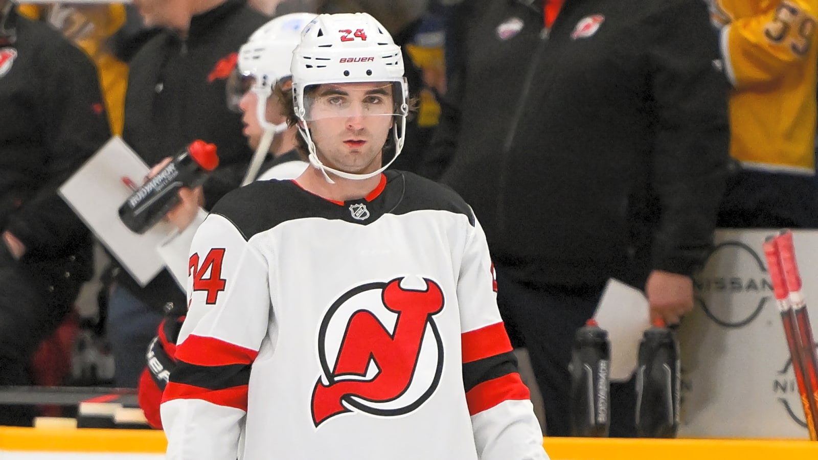 The New Jersey Devils share a heartfelt message to fan-favorite, Nathan Bastian