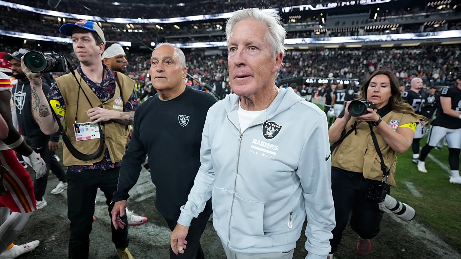 Las Vegas Raiders fire HC Pete Carroll, keep GM John Spytek