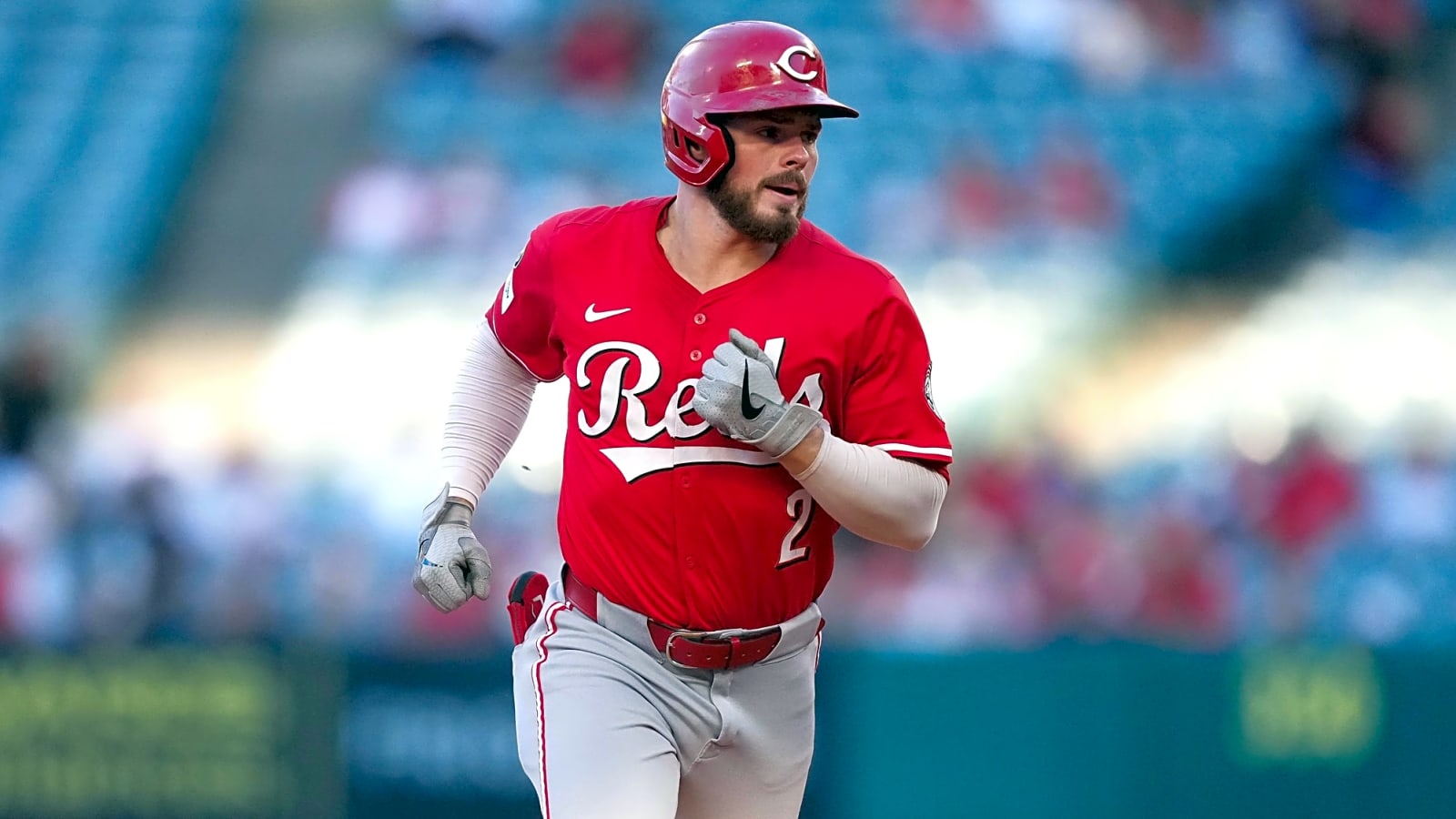 Lux Powers Reds with 2-Run Blast, Singer Leads 4-1 Win Over Angels
