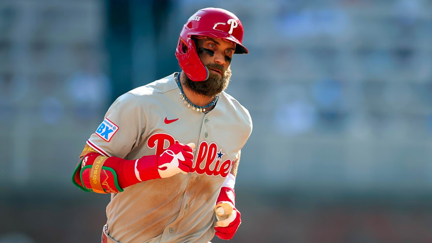 'Thinking About My Son': Bryce Harper Gets Emotional After Last-Minute Heroics Keep Phillies Alive