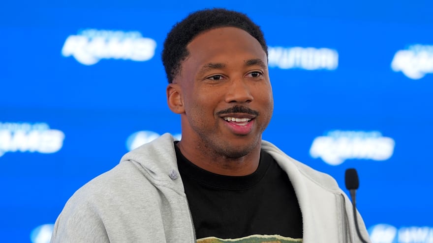 Ryan Fitzpatrick makes a strong claim about the Rams’ Super Bowl odds after the Myles Garrett move