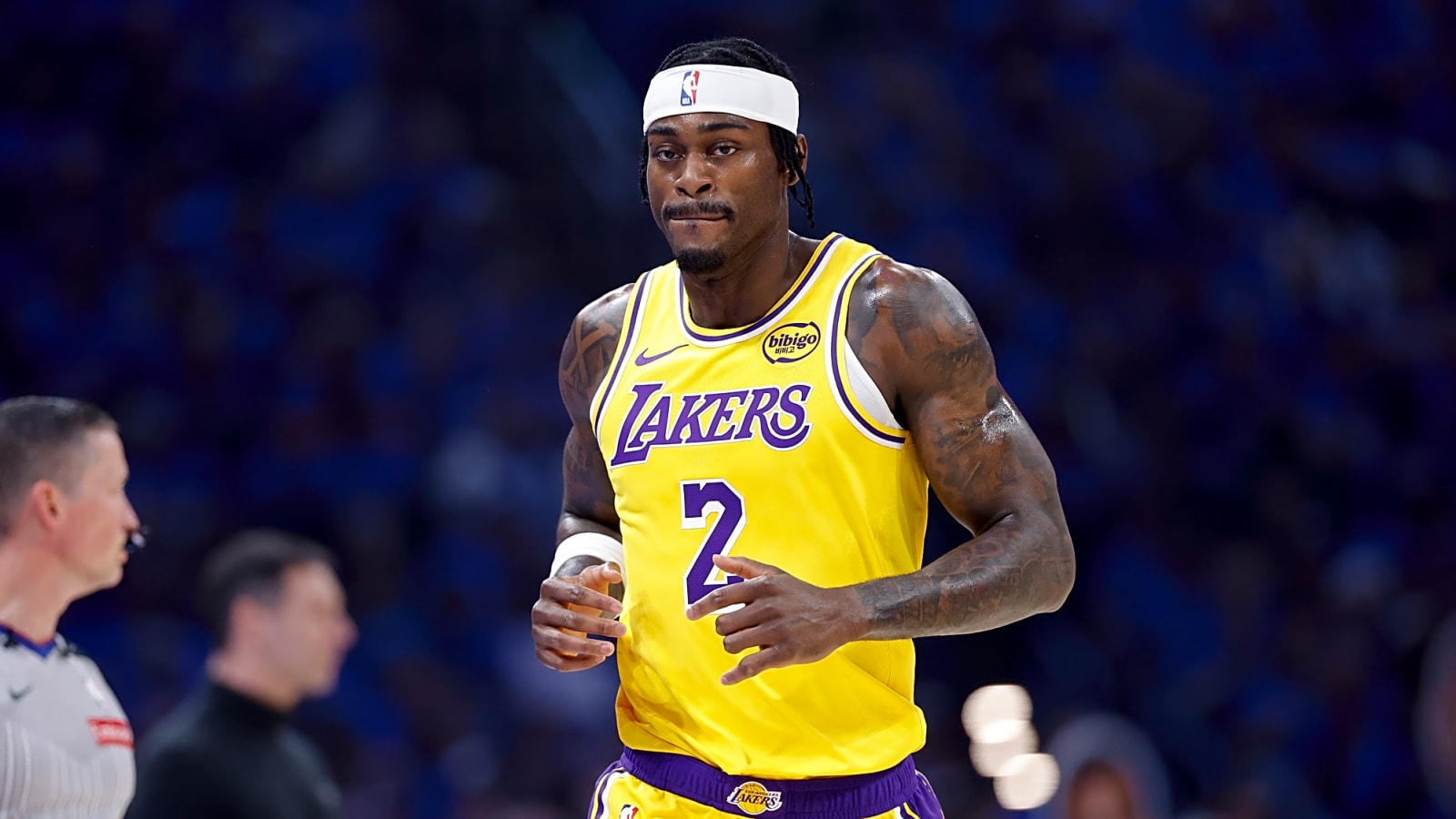 Lakers’ Jarred Vanderbilt day-to-day after finger injury in Game 1