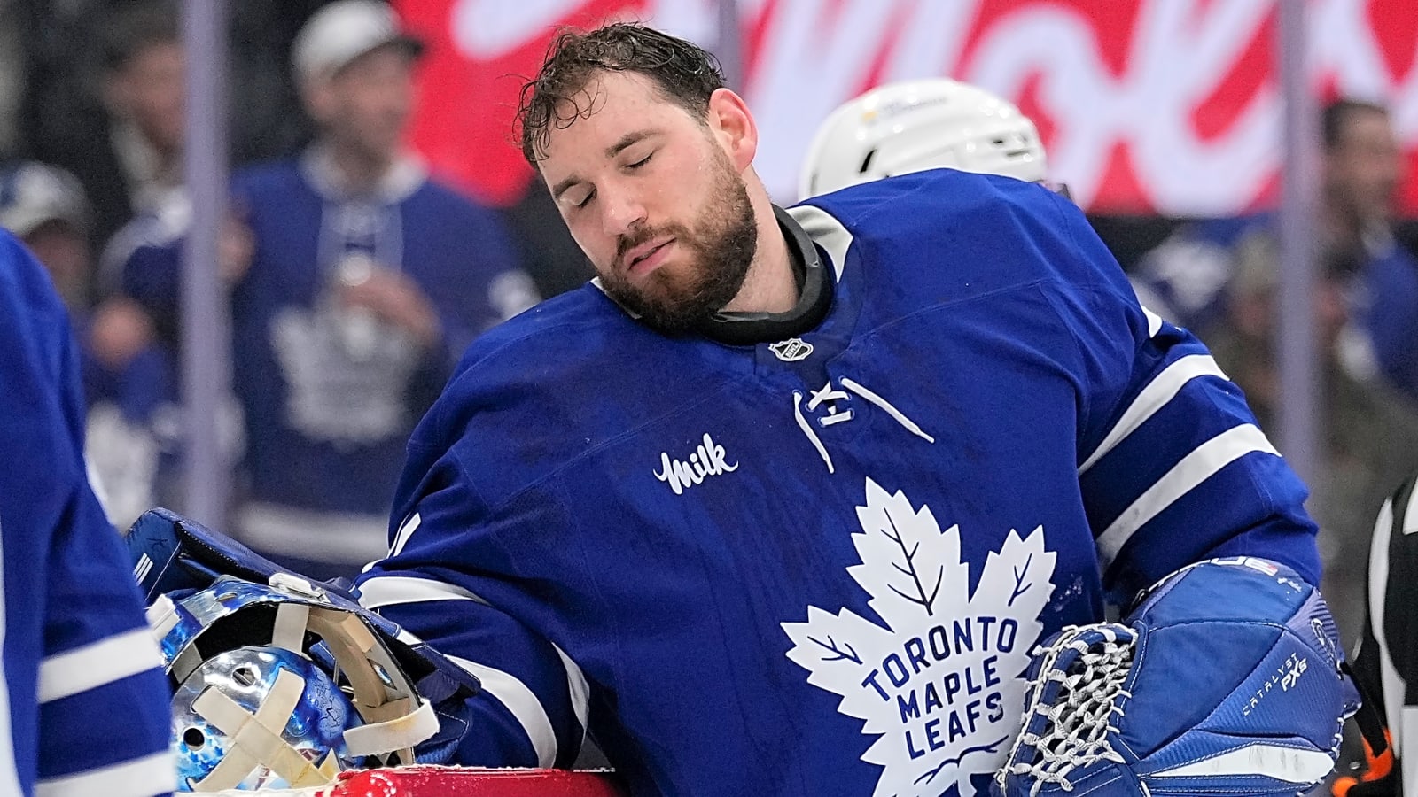 Maple Leafs’ Anthony Stolarz not yet ruled out for Game 2