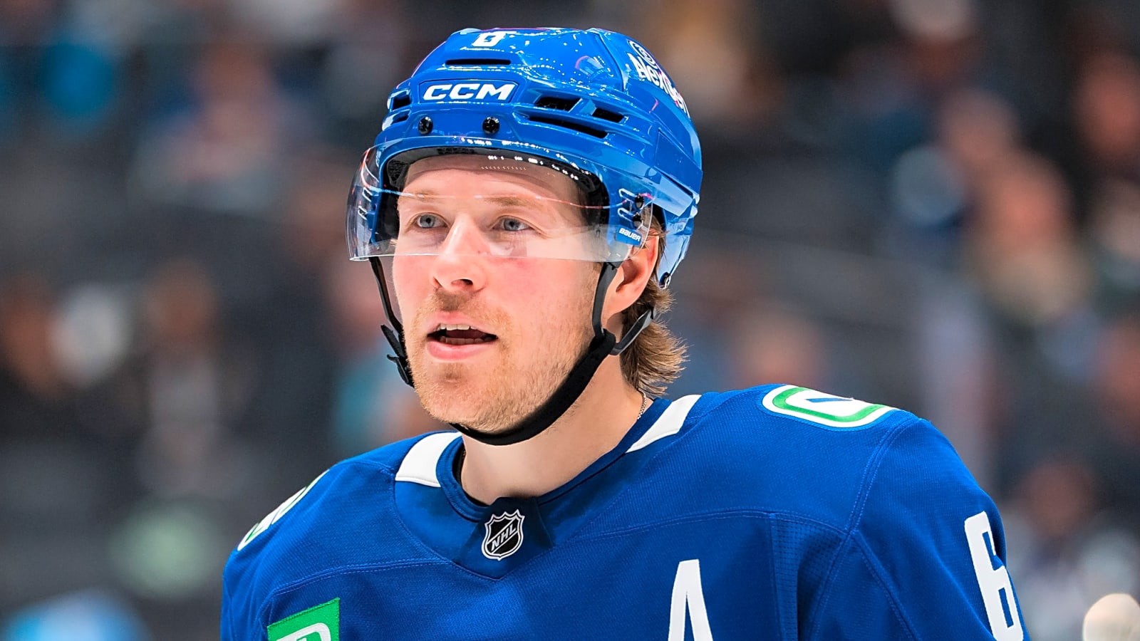 Canucks back on the ice at Rogers Arena