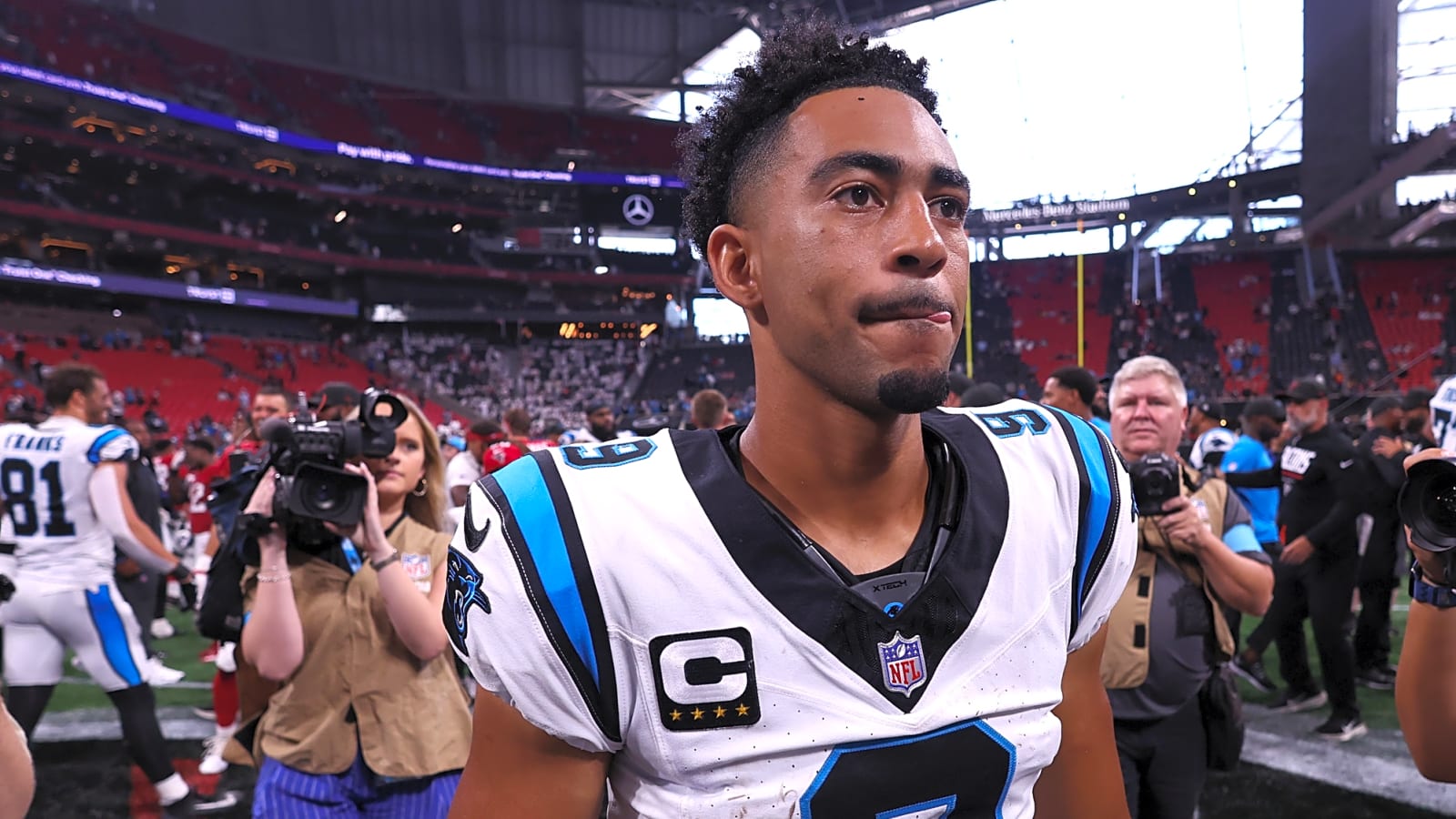 Panthers' Dave Canales explains mindset of QB Bryce Young