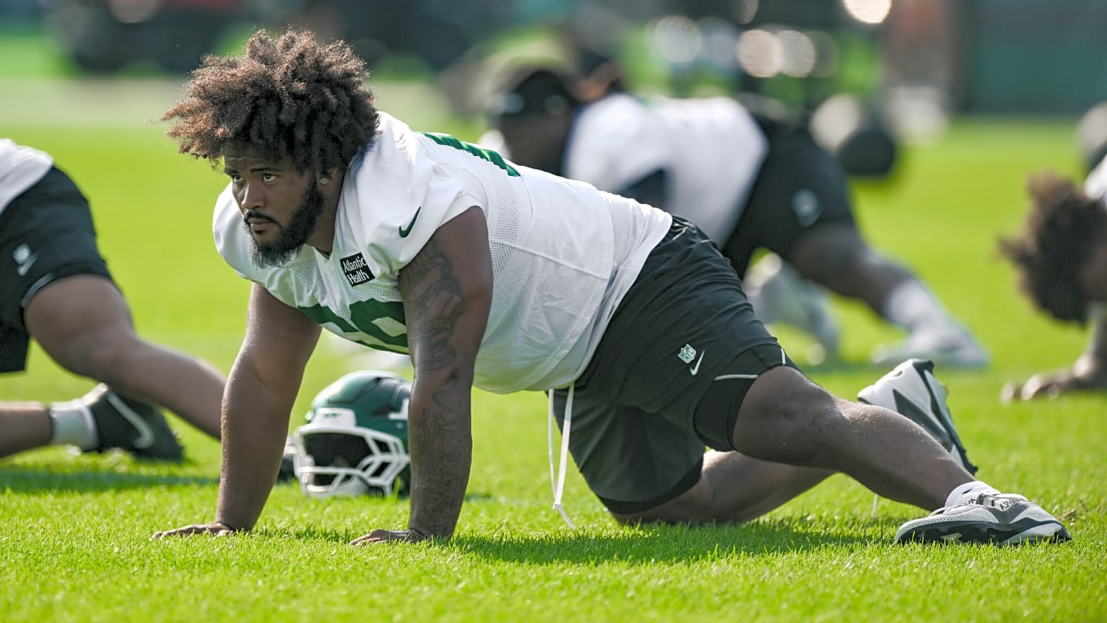 UDFA tackle turning heads at NY Jets training camp