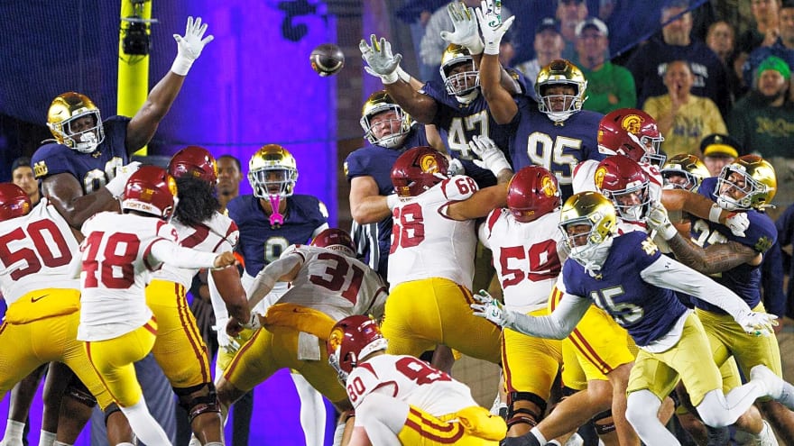 Notre Dame AD Pete Bevacqua shares update on USC rivalry series