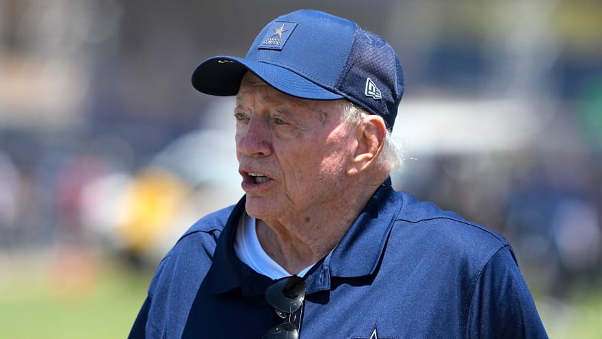Jerry Jones Reacts To John Harbaugh Taking Over Giants Before Cowboys Opener