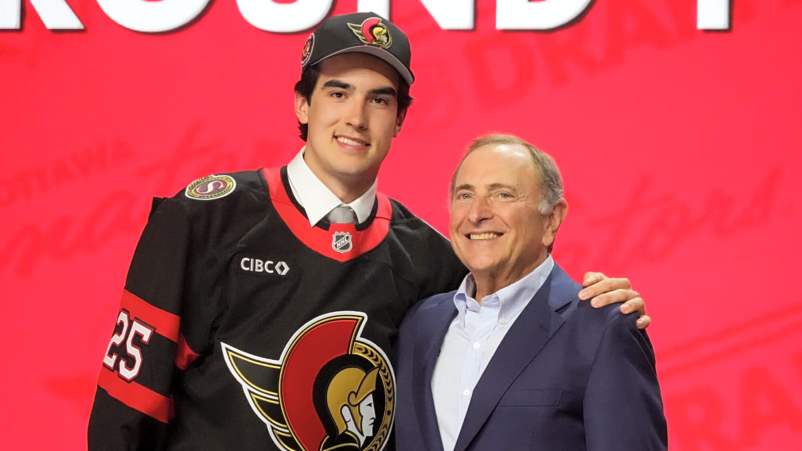Ottawa Senators select Logan Hensler in 1st round of 2025 NHL Draft