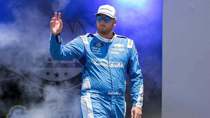 Hill wins the United Rentals 250 at Talladega Superspeedway