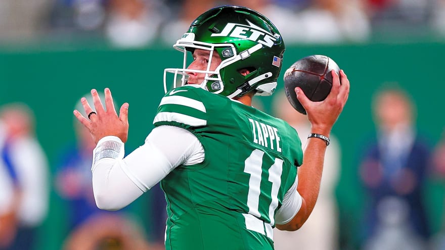 Jets Re-Sign QB Bailey Zappe To Practice Squad