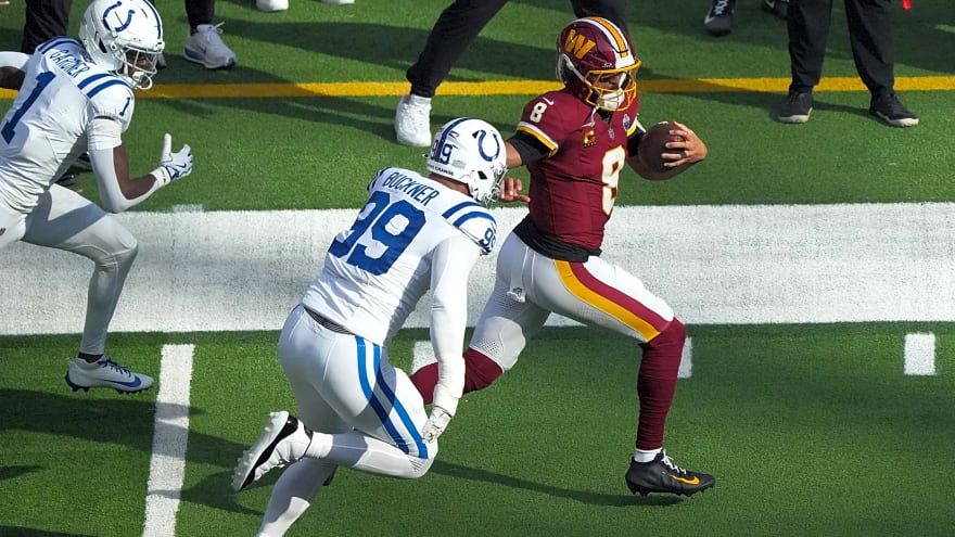 One Commanders Offensive Line Gamble Cost Marcus Mariota the Game
