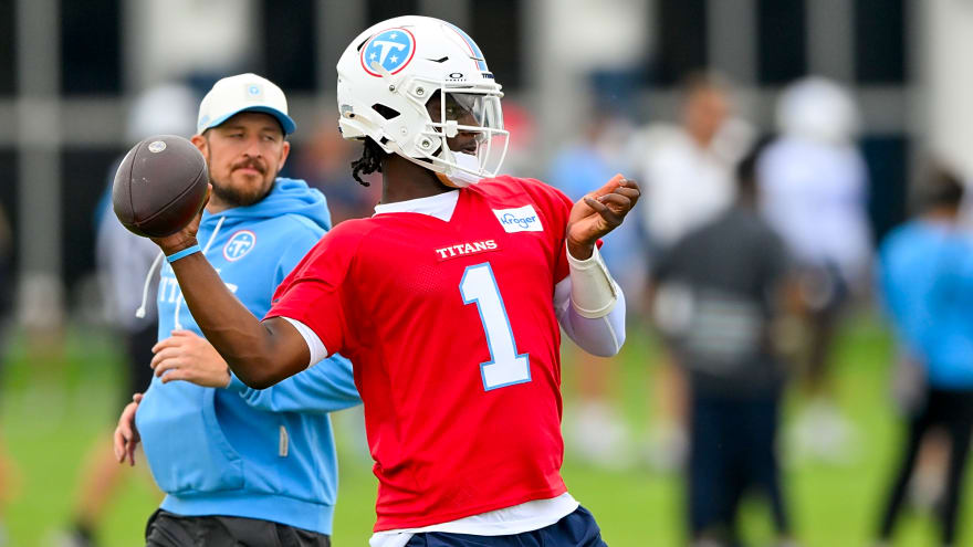 Every pass from Cam Ward’s joint practice day against the Seahawks: 20-for-26, 2 touchdowns, 1 interception, estimated passer rating