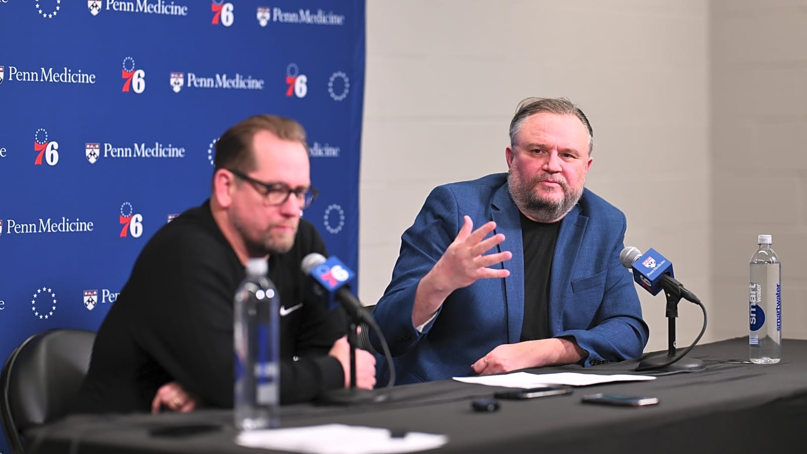 Injuries mean 76ers are facing a season of small ball