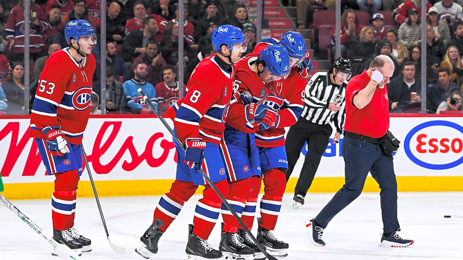 Fifth defeat in six games for the Habs