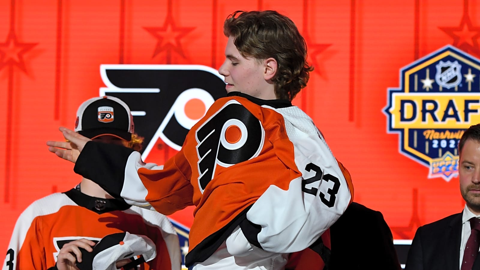 Flyers top prospect out week-to-week with upper-body injury