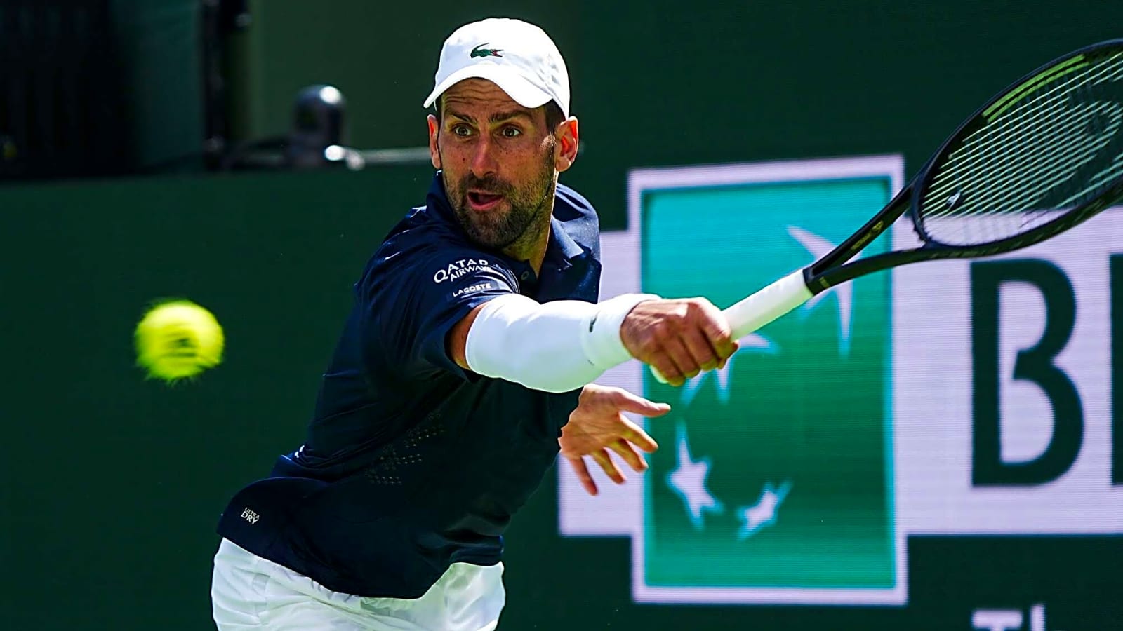 Novak Djokovic Survives Against Aleksandar Kovacevic To Advance At BNP Paribas Open