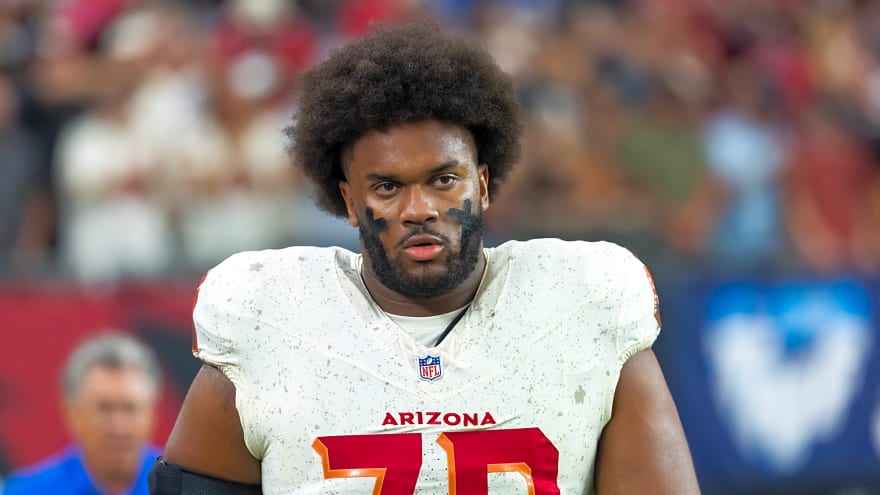 Cardinals place tackle Paris Johnson Jr. on injury reserve, ending 2025 season