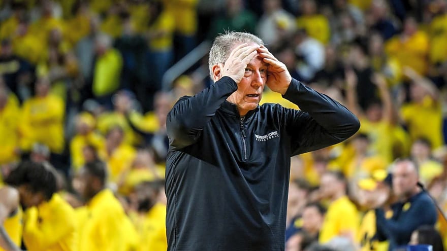 Tom Izzo Aggravated By Little Brother Chant In Loss To Michigan