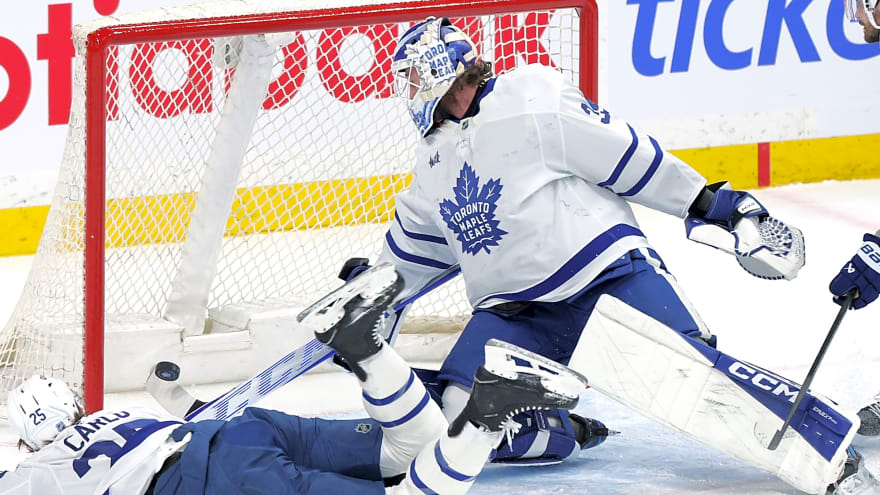 Maple Leafs Goalie Drawing Flyers Interest Amid Waiver Uncertainty