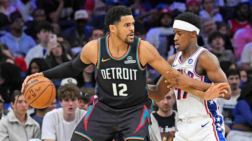 Detroit Pistons Clinch Top Seed In Eastern Conference Following Win Over Philadelphia 76ers