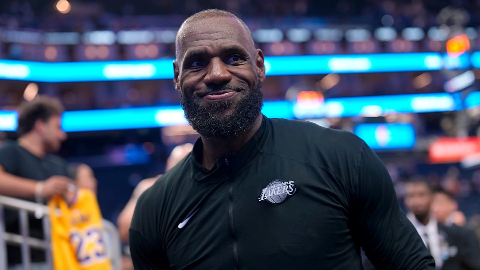 LeBron James makes NBA history with son Bronny in Lakers' win