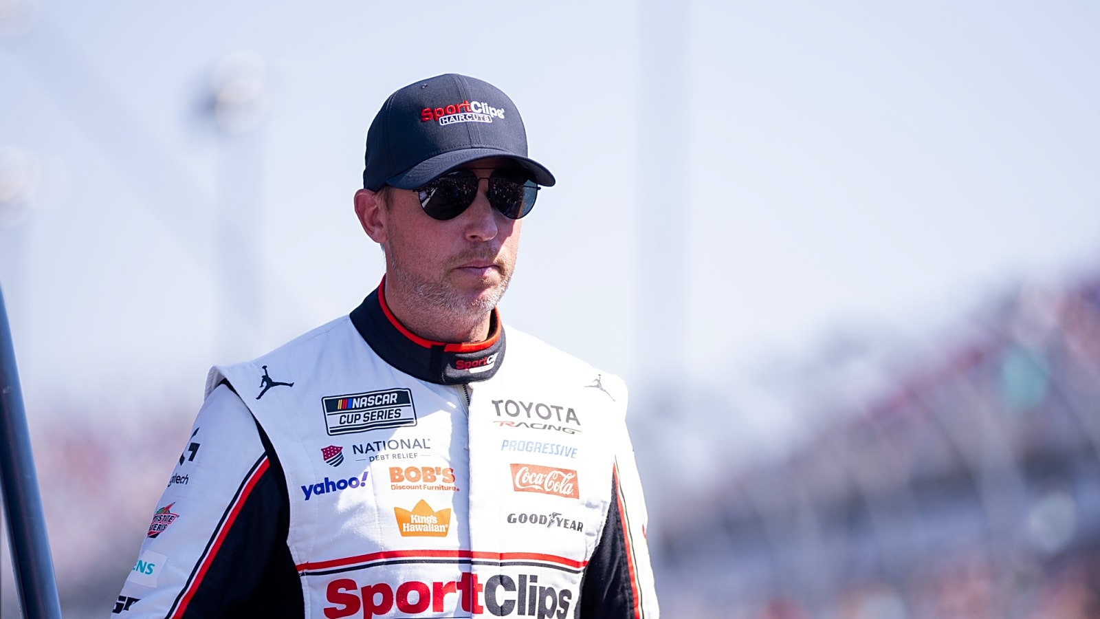 Denny Hamlin Joins NASCAR Fans in Protest Against Stage Cautions