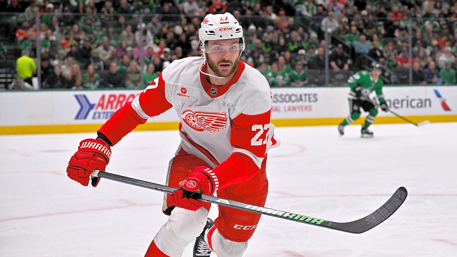 Red Wings' Michael Rasmussen scores in 6-3 loss in return from IL