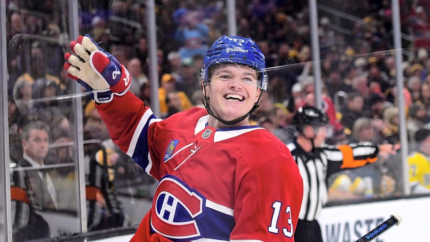 Cole Caufield: 2nd leading scorer since being overlooked by Bill Guerin