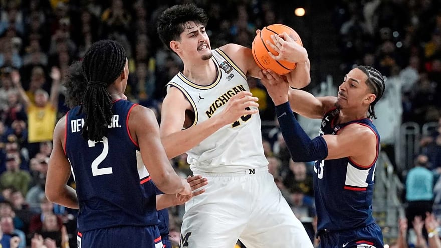 Michigan champion Aday Mara is being linked to 1 NBA lottery team