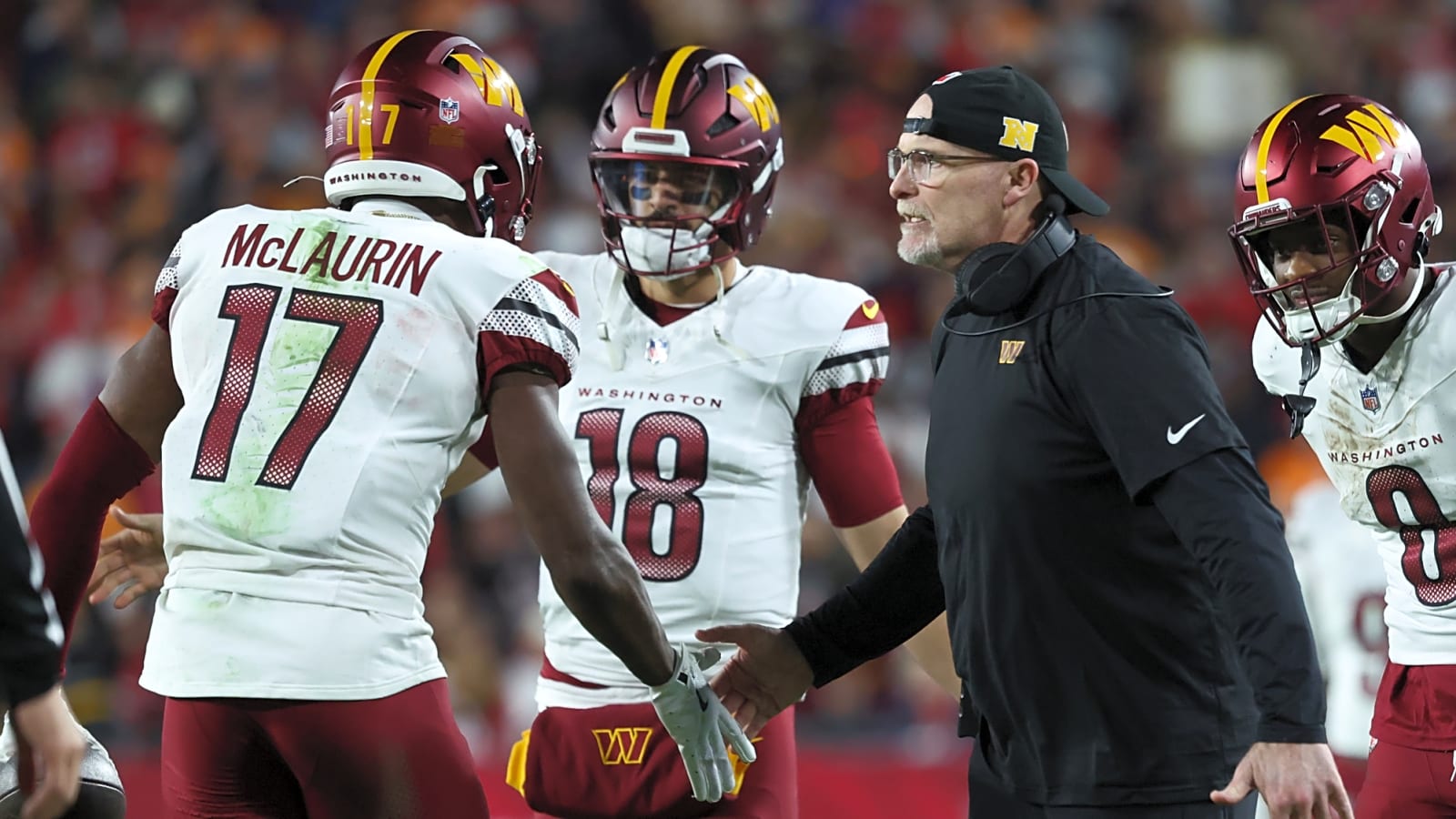 Commanders HC on McLaurin's trade request: 'It's an emotional time'