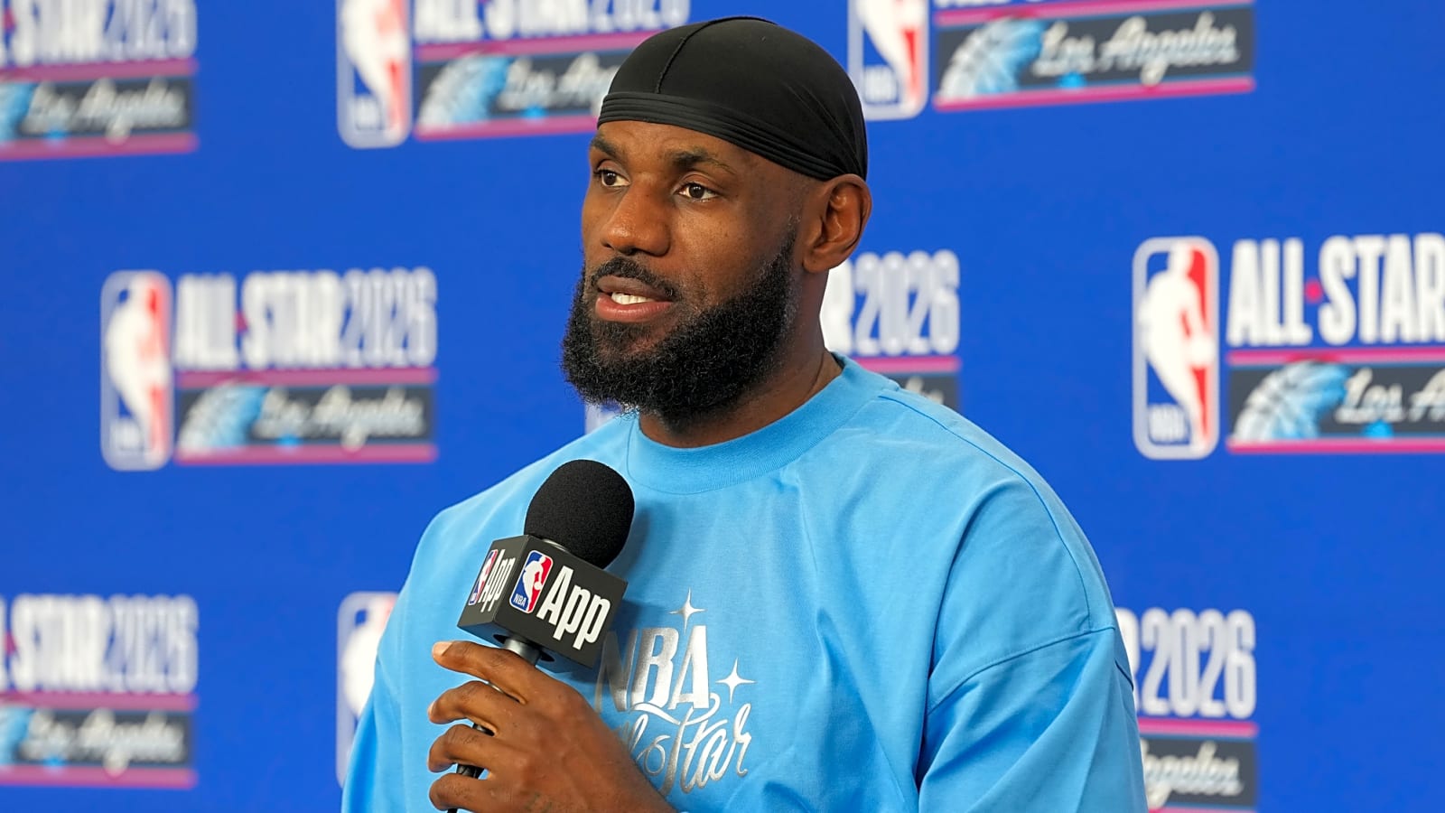 LeBron James addresses retirement speculation ahead of ASG