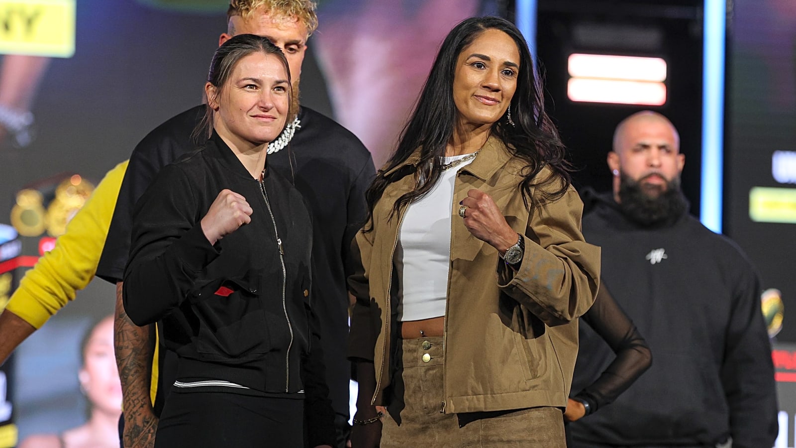 MVP Hosts Katie Taylor vs Amanda Serrano 3 Media Workout In NYC
