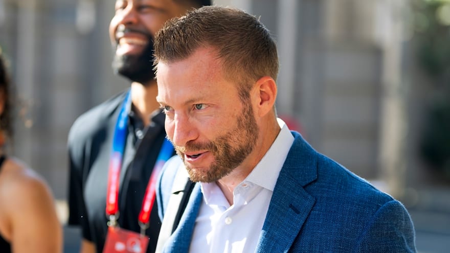 Sean McVay has addressed his ‘grumpy’ behavior after Rams drafted Ty Simpson