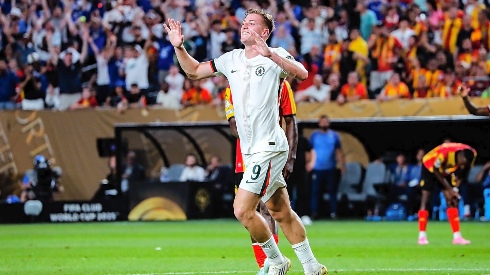 Liam Delap’s first goal for Chelsea is a proper strikers goal as Blues thrash ES Tunis 3-0