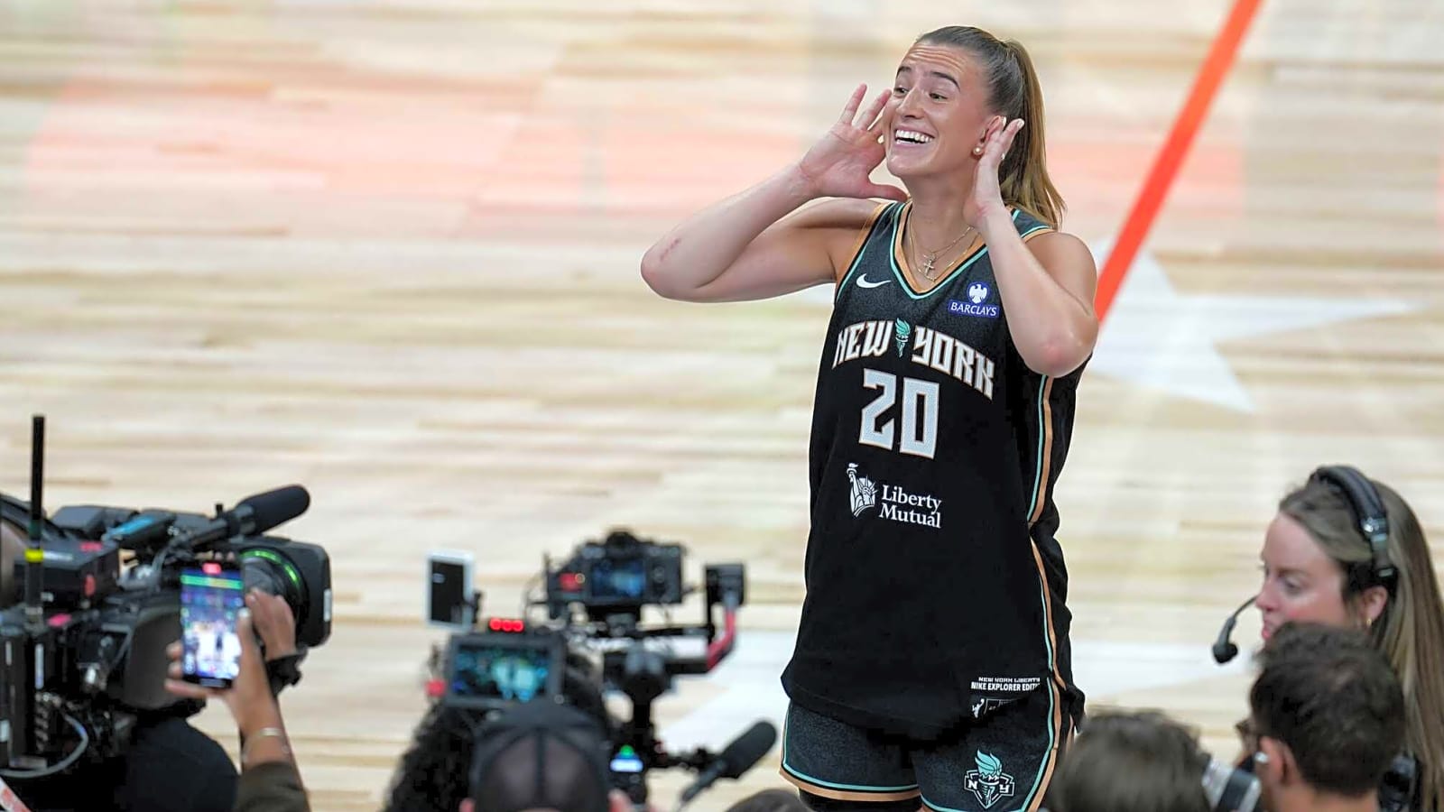 Sabrina Ionescu Nearly Breaks 3-Point Record to Become 2nd Ever Player with Multiple Wins