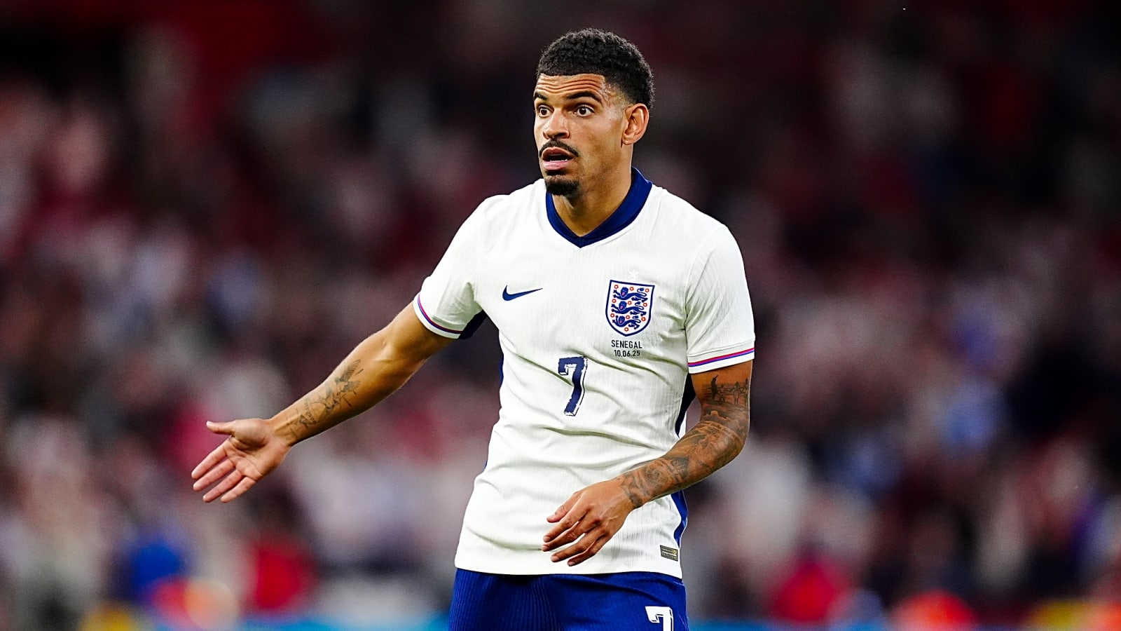 A Manchester City move for an England international appears to have fallen by the wayside