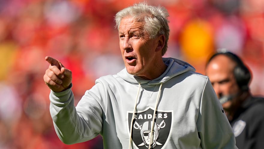 Pete Carroll's admission after blowout loss spells crisis for Raiders
