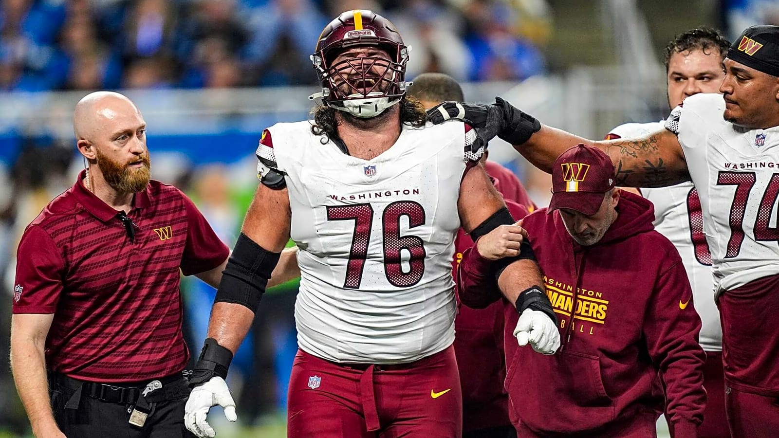 Commanders Placed OL Samuel Cosmi On IR